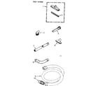 Kenmore 11629280 attachment parts diagram