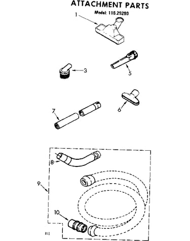 Attachment parts