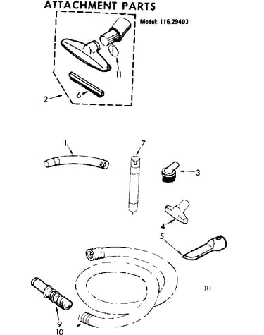 Attachment parts