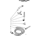 Kenmore 11629421 attachment parts diagram