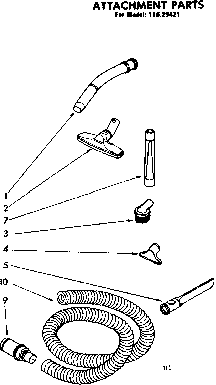 Attachment parts