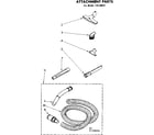 Kenmore 11629422 attachment parts diagram