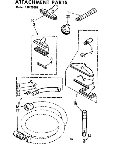Attachment parts