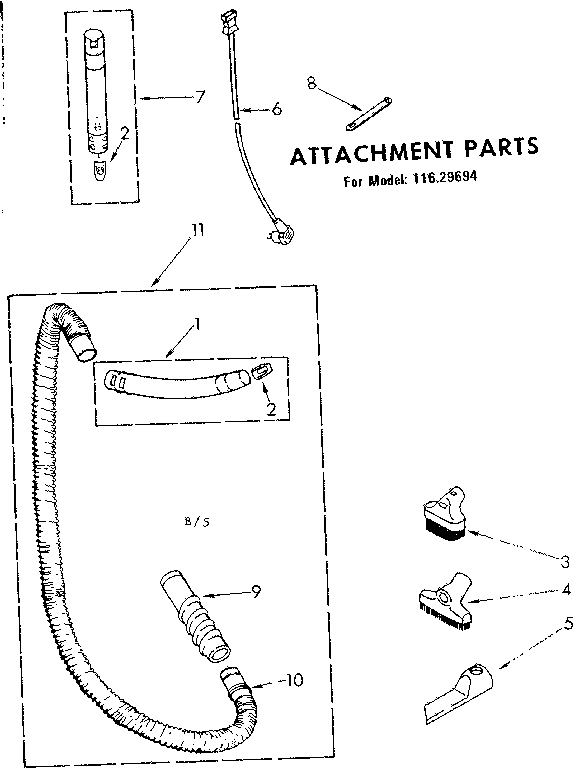 Attachment parts
