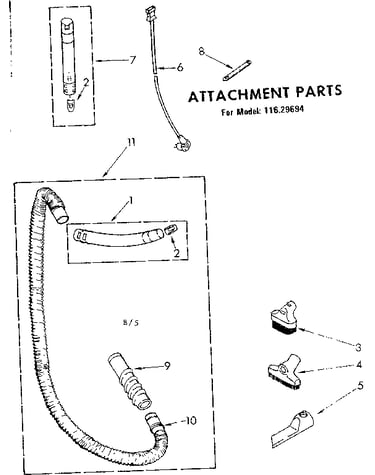 Attachment parts