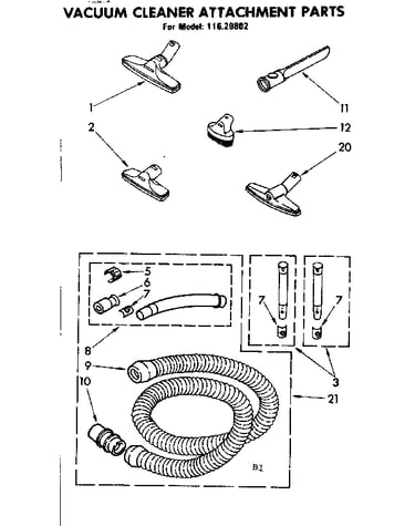 Attachment parts