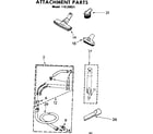 Kenmore 11629821 attachment parts diagram
