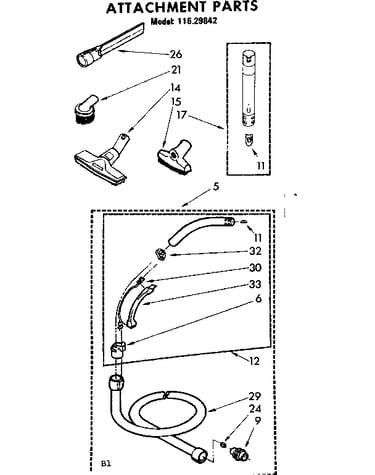 Attachment parts