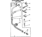Kenmore 11629880 attachment parts diagram