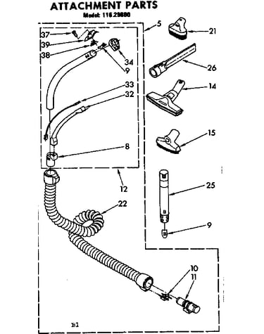 Attachment parts