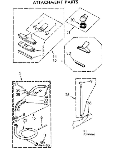 Attachment parts