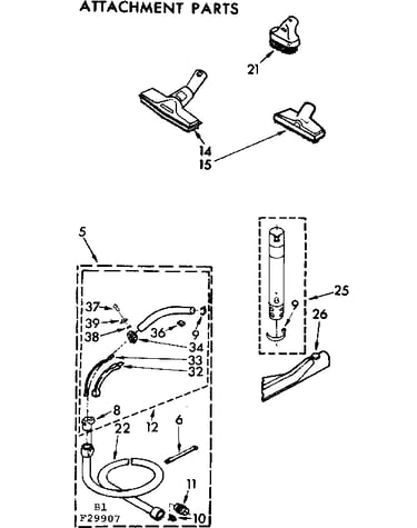 Attachment parts