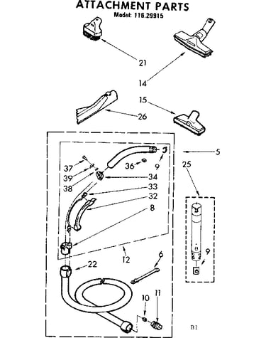 Attachment parts