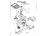 Kenmore 11629916 base assembly diagram