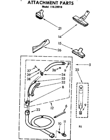 Attachment parts