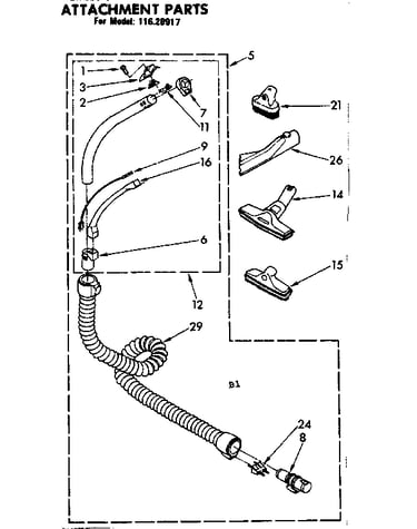 Attachment parts