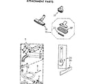 Kenmore 11629941 attachment parts diagram