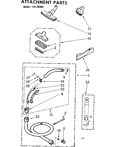 Attachment parts
