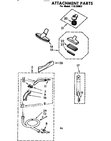 Attachment parts