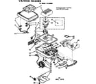 Kenmore 11629990 base assembly diagram