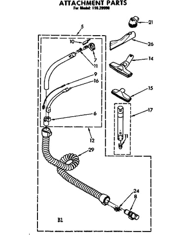 Attachment parts