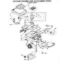 Kenmore 11629992 base assembly diagram