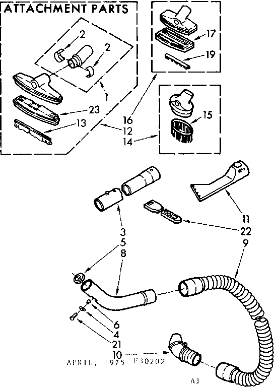 Attachment parts