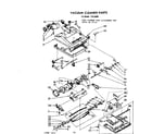 Kenmore 11635800 nozzle and motor assembly diagram