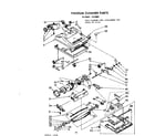 Kenmore 11635801 nozzle and motor assembly diagram