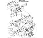 Kenmore 11635850 nozzle and motor assembly diagram