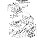 Kenmore 11635851 nozzle and motor assembly diagram