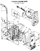 Handle and bag housing