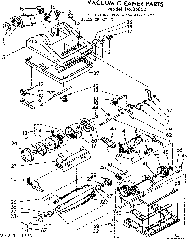 NOZZLE AND MOTOR ASSEMBLY