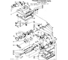 Kenmore 11635852 nozzle and motor assembly diagram