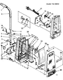 Handle and bag housing