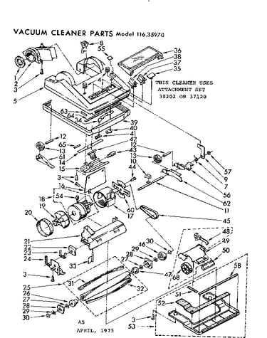 Nozzle and motor assembly