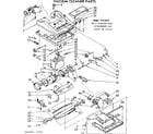 Kenmore 11635972 nozzle and motor assembly diagram