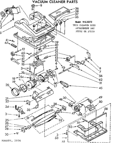 Nozzle and motor assembly