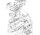 Kenmore 11635991 nozzle and motor assembly diagram