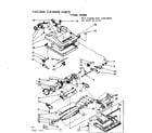 Kenmore 11638800 nozzle and motor assembly diagram