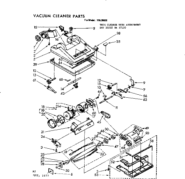 NOZZLE AND MOTOR ASSEMBLY