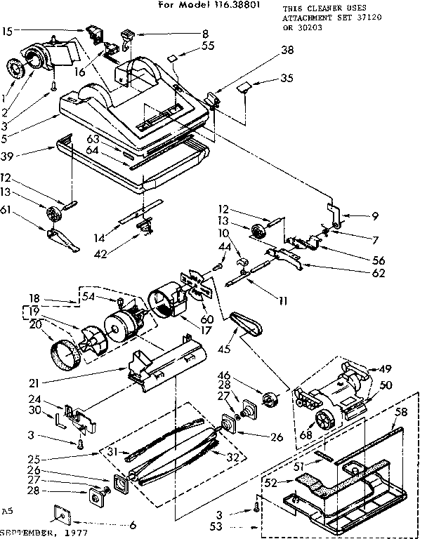 NOZZLE AND MOTOR ASSEMBLY