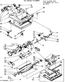Nozzle and motor assembly
