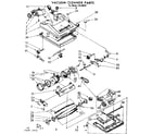 Kenmore 11638820 nozzle and motor assembly diagram
