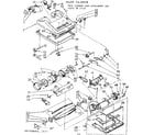 Kenmore 11638852 nozzle and motor assembly diagram