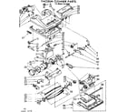 Kenmore 11638980 base assembly diagram