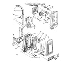 Kenmore 11638980 dust collector assembly diagram