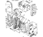 Kenmore 11638992 dust collector assembly diagram