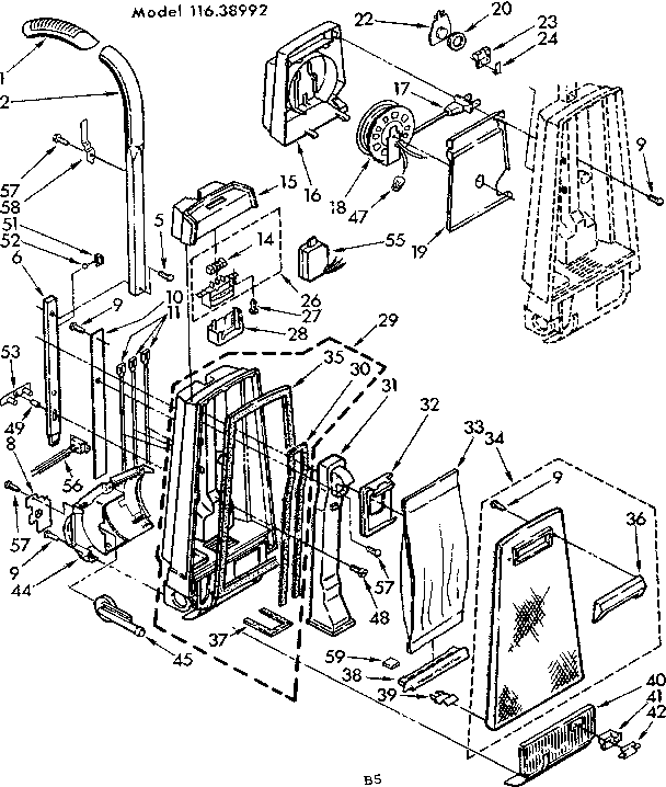 Dust collector assembly