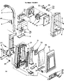 Handle and bag housing